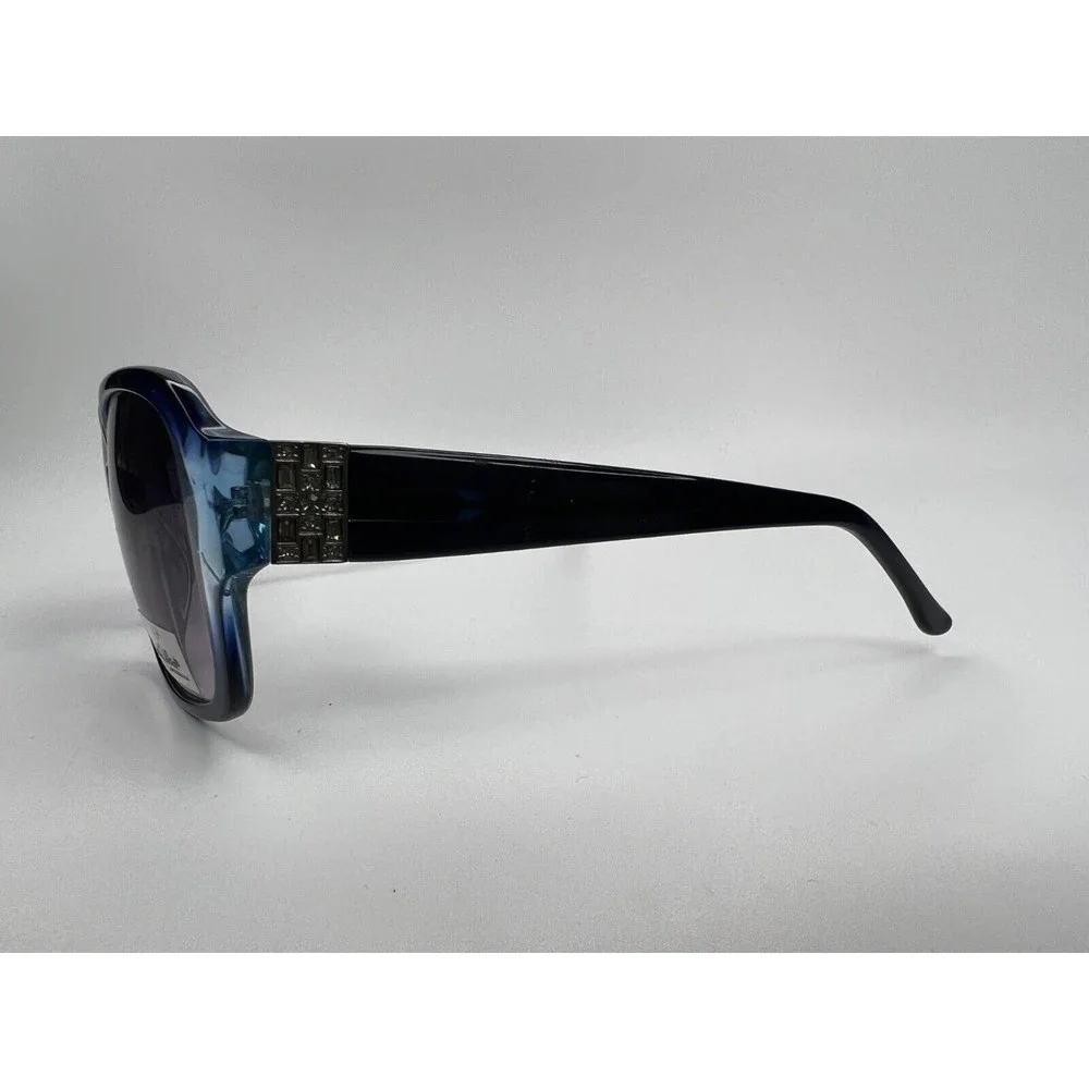 Runway Sunwear Sunglasses RS632 Blue Square Oversized Frames 58[]15 135 mm - Picture 5 of 11